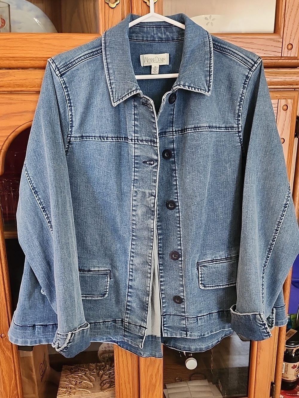 Washed Blue Denim Jacket by